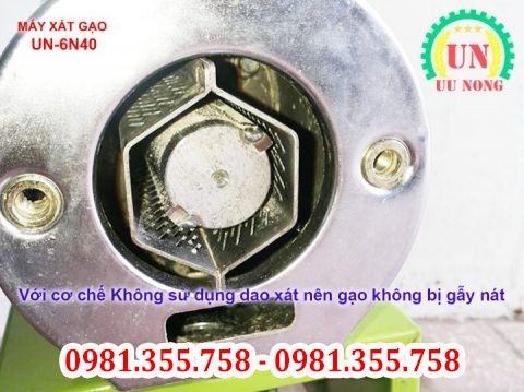 Máy xát gạo mini UN-6N40