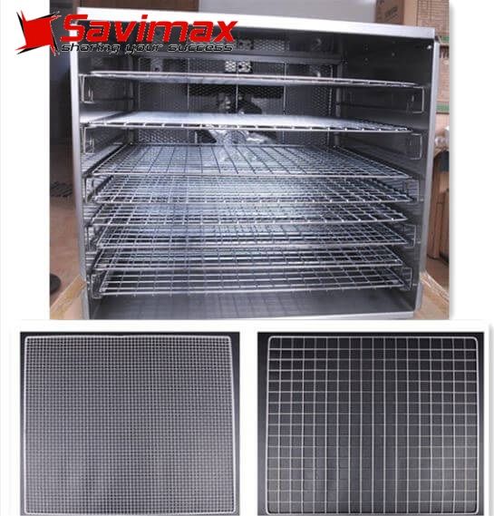 Máy sấy thực phẩm gia đình 10 vỉ inox Savi MS-10K