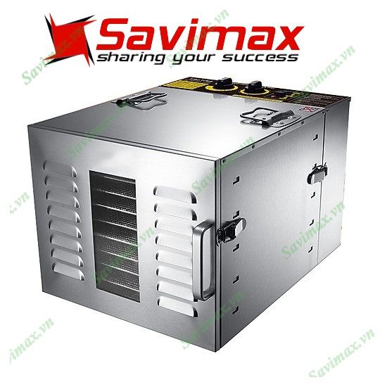 Máy sấy thực phẩm gia đình 10 vỉ inox Savi MS-10K