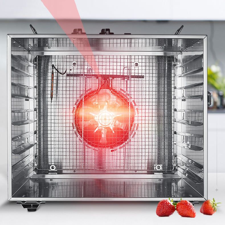 Máy sấy thực phẩm gia đình 10 vỉ inox Savi MS-10K