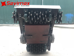 Máy băm nền HQS600 chạy xăng động cơ GX160