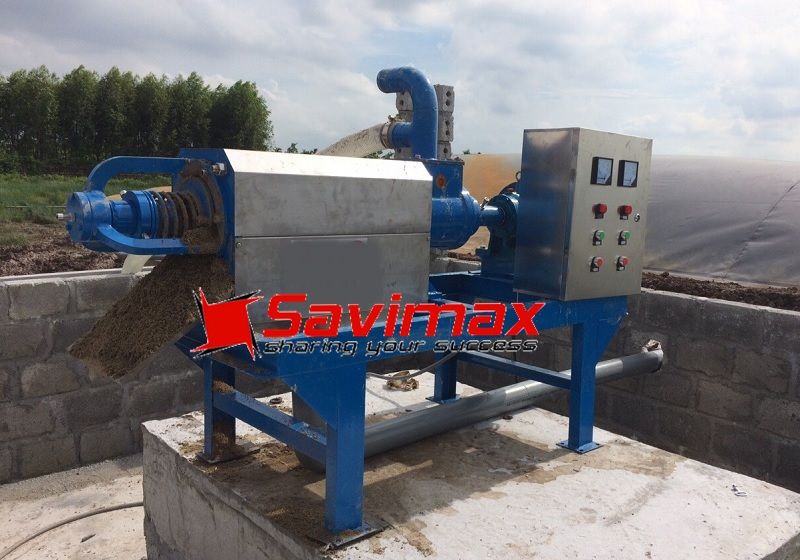 Máy tách ép chất thải chăn nuôi lợn, bò, gia cầm SMC-180