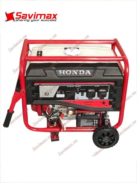 Máy phát điện Honda SH4500-EU7 (3.5kw, đề nổ, có bánh xe di chuyển)
