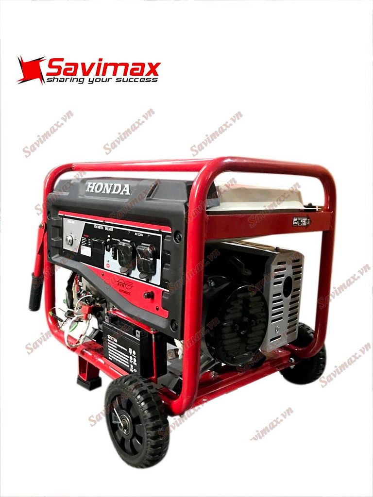 Máy phát điện Honda SH4500-EU7 (3.5kw, đề nổ, có bánh xe di chuyển)