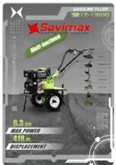 Máy xới đất đa năng Shineray SR1Z-135E động cơ dầu, đề điện
