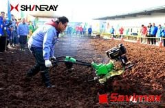 Máy xới đất đa năng Shineray SR1Z-135E động cơ dầu, đề điện