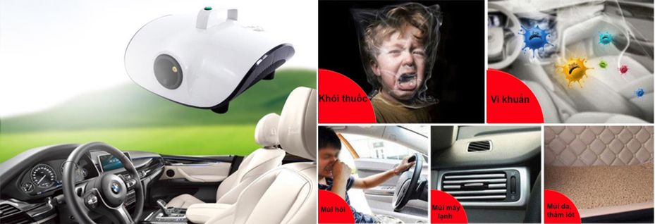 Máy phun xịt khử trùng thông minh Germi car