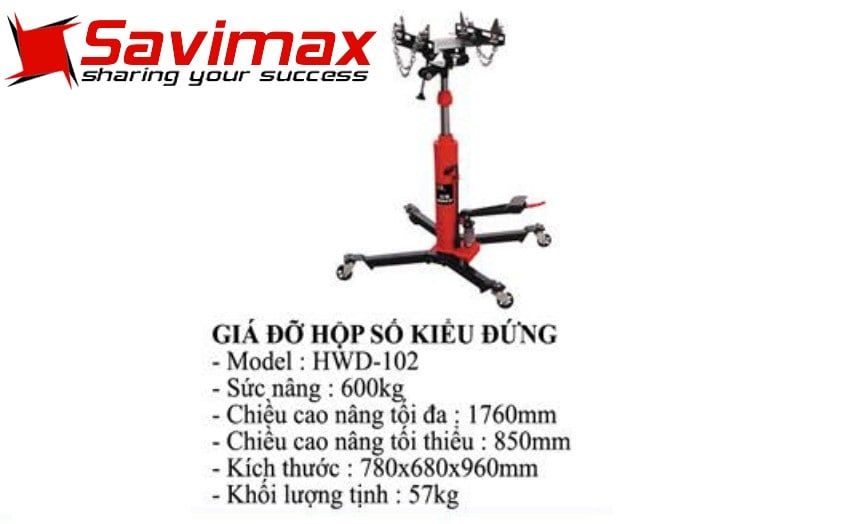 KÍCH NÂNG HỘP SỐ ÔTÔ 2 TẦNG ĐỨNG HWD-102