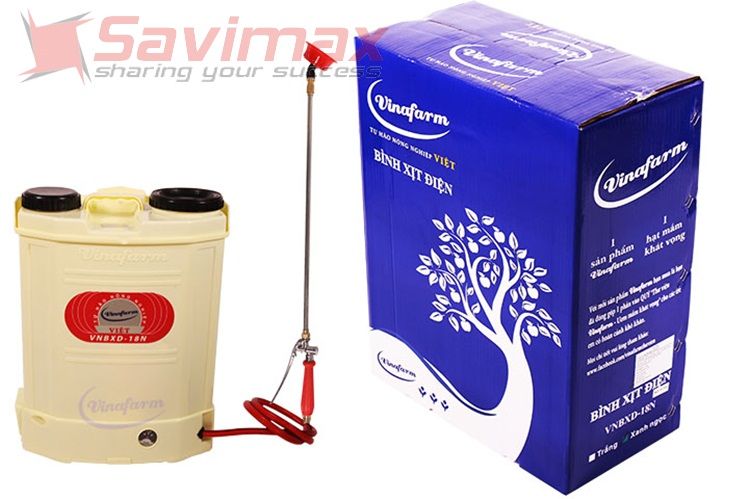 Bình xịt điện diệt côn trùng Vinafarm 18L ( trắng)