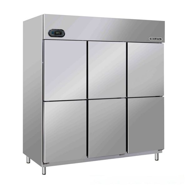 Tủ đông 6 cánh inox Berjaya BS 6DUF/Z