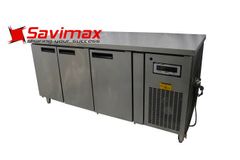 TỦ BÀN LẠNH 3 CÁNH INOX BM 180x76-3I - BÀN MÁT 3 CÁNH