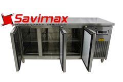 TỦ BÀN LẠNH 3 CÁNH INOX BM 180x76-3I - BÀN MÁT 3 CÁNH
