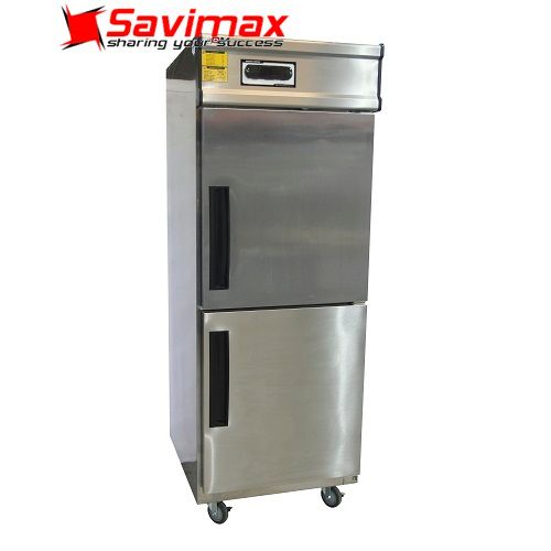 TỦ ĐÔNG MÁT 2 CÁNH INOX DM 600-2I
