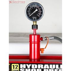 Máy ép thủy lực dùng tay 12 tấn có đồng hồ MODEL: TY12001