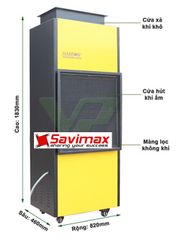 Máy hút ẩm công nghiệp Harison HD-168DR(168l/24h)