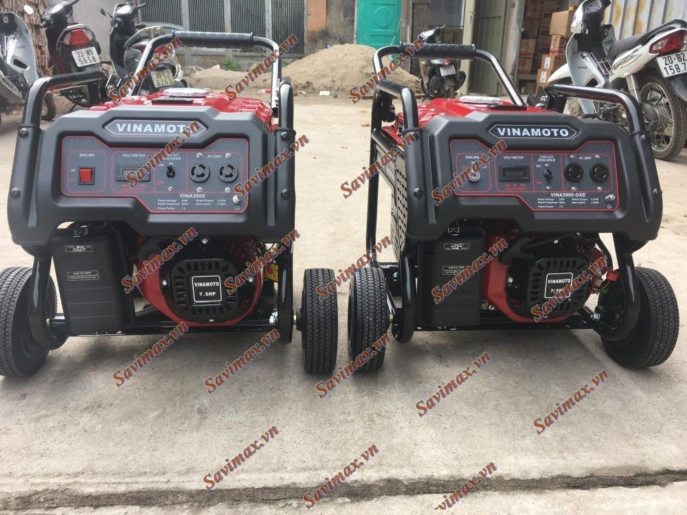 MÁY PHÁT ĐIỆN VINAMOTO 3.5KW CÓ ĐỀ
