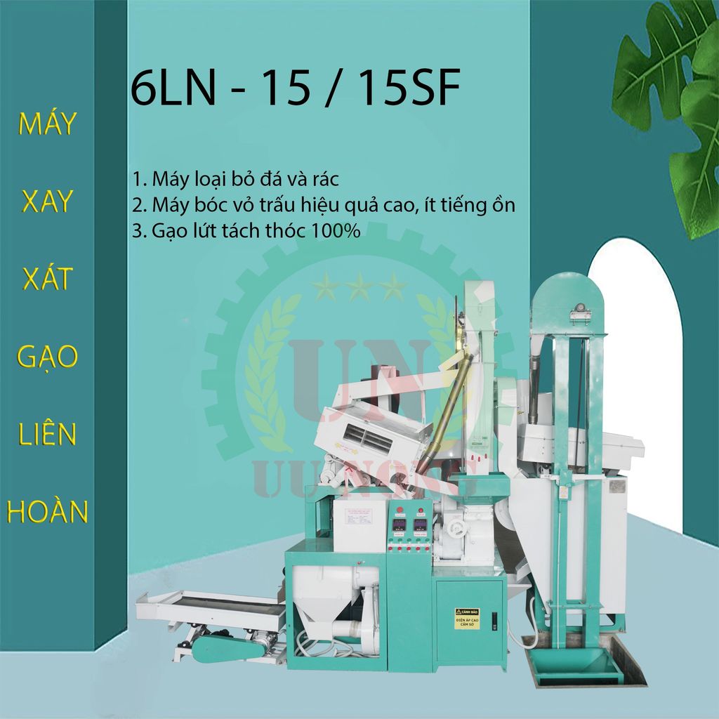 MÁY XAY XÁT GẠO LIÊN HOÀN 6LN-15 / 15SF