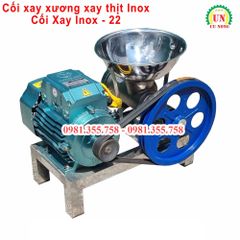 Máy xay thịt xay xương inox cối 22