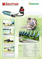 Máy hái chè đơn Ochiai AM120V-600 Nhật Bản động cơ 2 thì