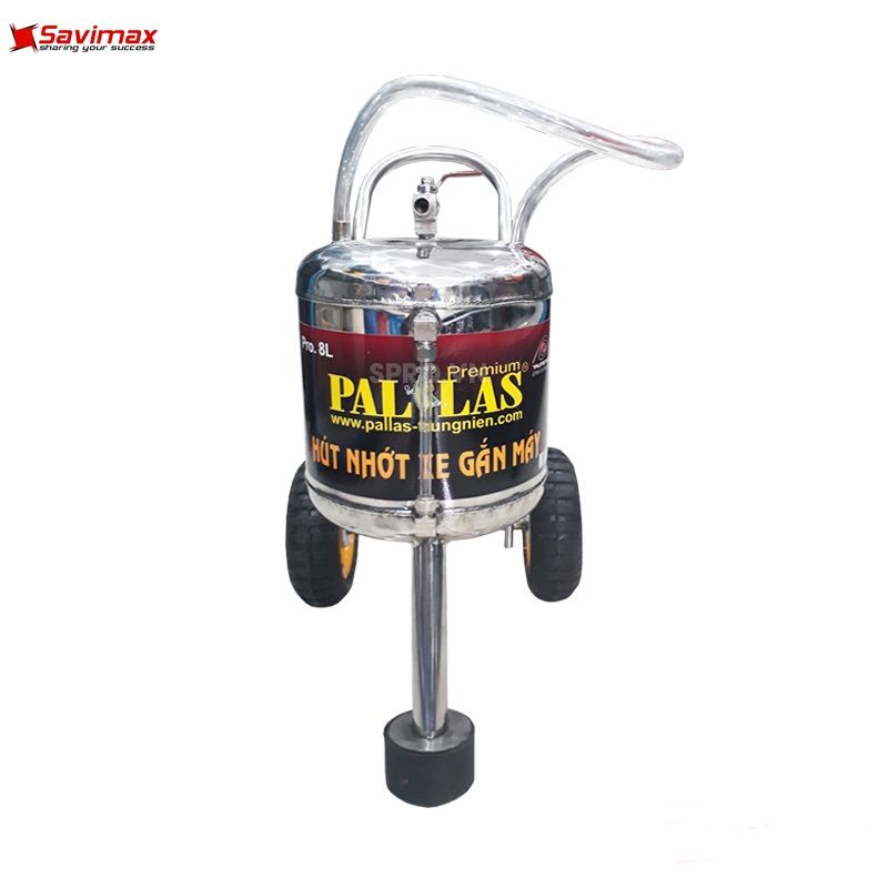 Máy hút nhớt xe máy Inox Pallas 8 lít