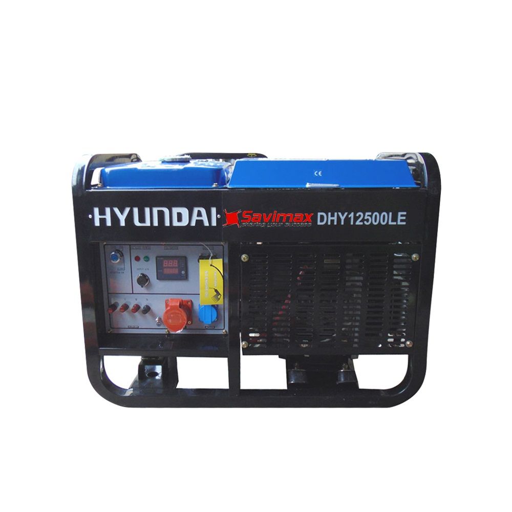 Máy phát điện chạy dầu 10Kw diesel Hyundai DHY12500LE