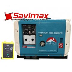 Máy phát điện diesel Bamboo BmB 7500EAT (6KW, đề nổ, có ATS)