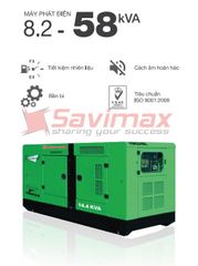Máy phát điện Yanmar YMG14SL công suất 10.2kva Nhật Bản