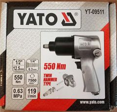 Súng Bắn Bu-Lông 2 Búa 550Nm Yato Yt-09511