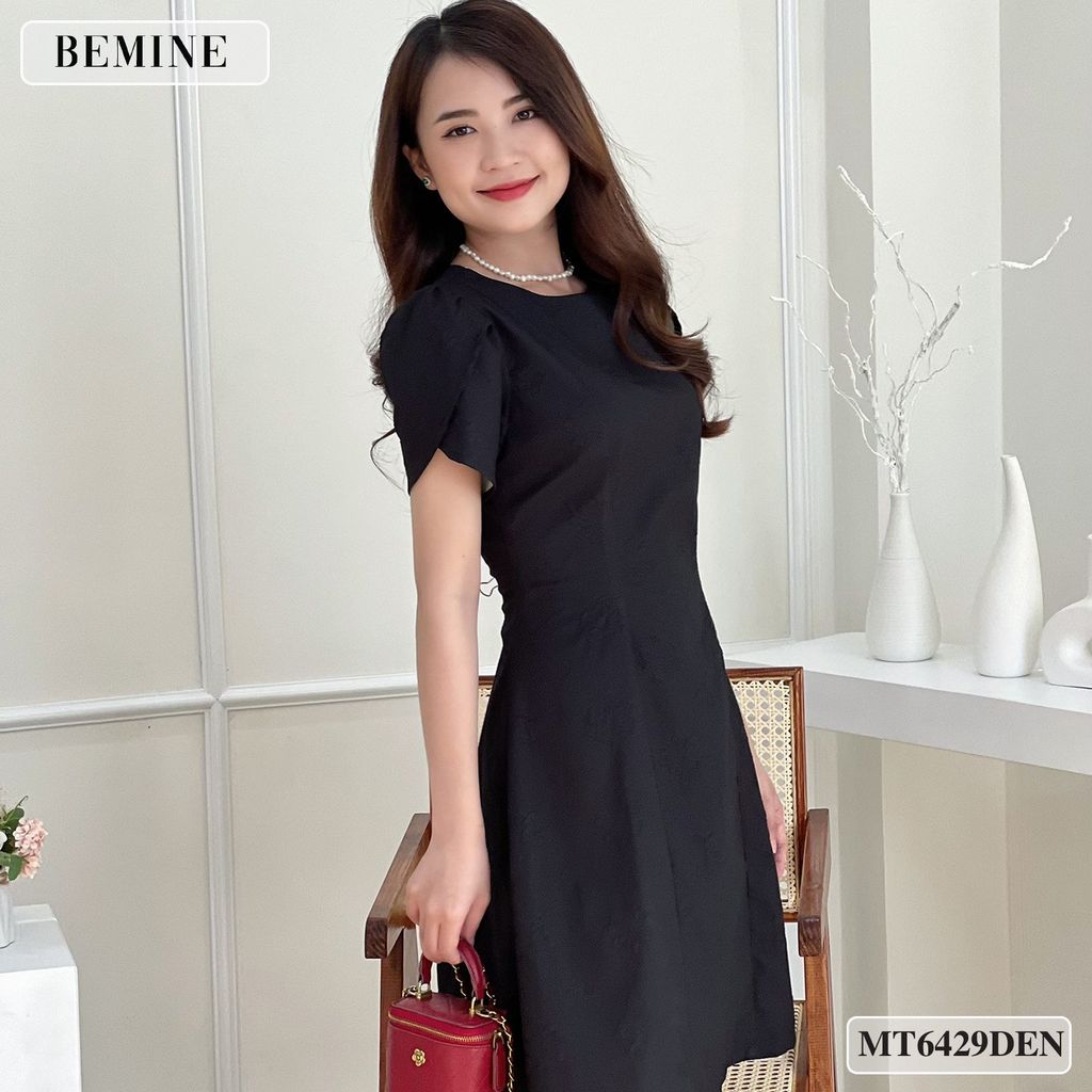 Đầm nữ tay búp sen tùng xoè MT6429