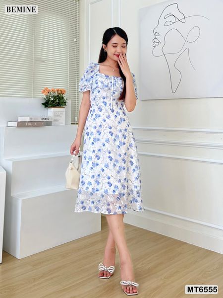 SYO ĐẦM XÒE HOA NHÍ CỔ TIM SYOVN