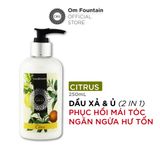  Dầu xả phục hồi ngừa rụng và kích thích mọc tóc Tinh dầu Bưởi Cam Quýt Citrus 