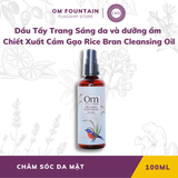  Dầu Tẩy Trang Sáng da và dưỡng ẩm Chiết Xuất Cám Gạo Rice Bran Cleansing Oil 