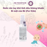  Nước rửa tay khô tinh dầu kháng khuẩn Bí mật của Bé (For Kids) 50ml 