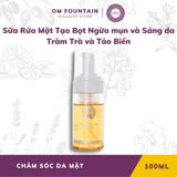  Sữa Rửa Mặt Tạo Bọt Ngừa mụn và Sáng da Bergamot & Tea Tree Foaming Facial Cleanser 