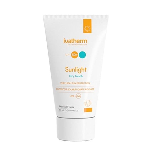 (TẶNG QUÀ) Kem Chống Nắng Cho Da Hỗn Hợp Và Da Dầu Ivatherm Sunlight Dry Touch SPF50+