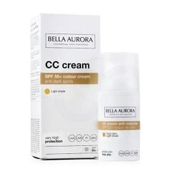 (TẶNG QUÀ) Kem Trang Điểm Chống Nắng Có Màu Bella Aurora CC Cream SPF50+ (Tông Sáng)