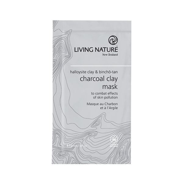 (TẶNG QUÀ) Mặt Nạ Đất Sét Than Hoạt Tính Living Nature Charcoal Clay Mask