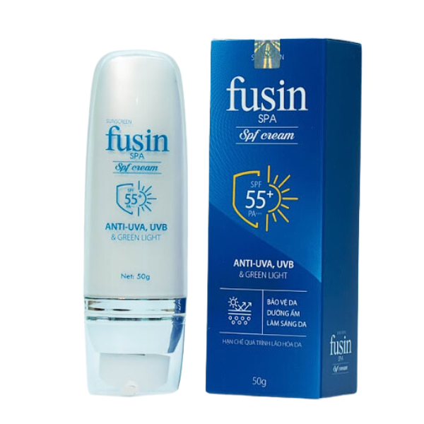 Kem Chống Nắng Thế Hệ Mới Fusin Spa SPF 55+ Cream