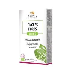 (GIẢM GIÁ 50%) Viên Uống Chắc Khỏe Móng Biocyte Ongles Forts Beaute (B05) (*)