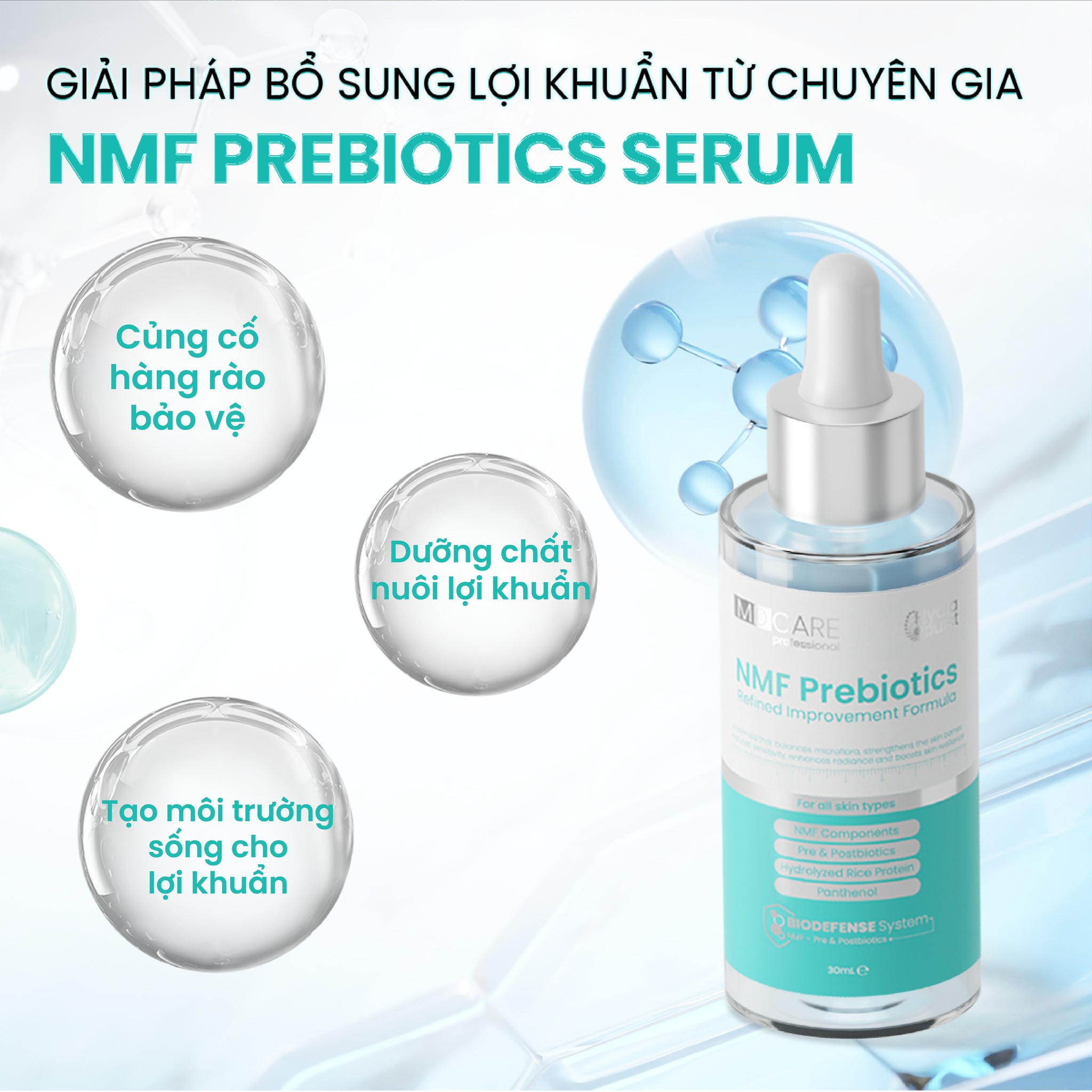 Tinh Chất MD Care NMF Prebiotics Serum – Refined Improvement Formula – Dược  mỹ phẩm Midora