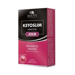(TẶNG QUÀ) Viên Uống Giúp Giảm Cân Ban Ngày Biocyte Ketoslim Minceur Jour (B09)