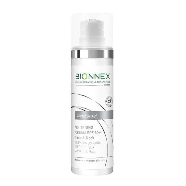 Kem Dưỡng Trắng Và Chống Nắng cho da mặt và cổ Bionnex Whitexpert Whitening Cream SPF 30+ Face & Neck