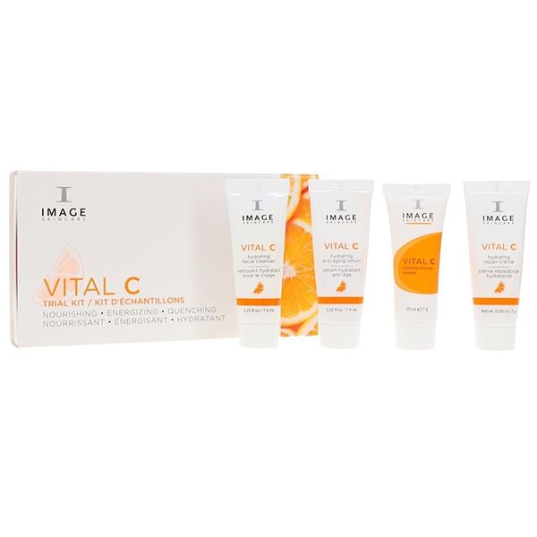 (TẶNG QUÀ) Bộ Sản Phẩm Dưỡng Ẩm, Chống Oxy Hóa, Làm Dịu Da Image Skincare Vital C Trial Kit