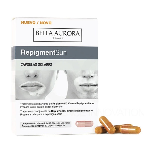 (TẶNG QUÀ) Viên Uống Chống Nắng, Hỗ Trợ Điều Trị Mất Sắc Tố Bella Aurora RepigmentSun Solar Capsules