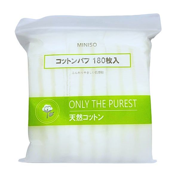 Bông Tẩy Trang Miniso Nhật Bản