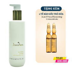 (KHUYẾN MẠI SỐC) Nước Hoa Hồng Jean D'Arcel Soft Cleansing Toner Cho Da Lão Hóa