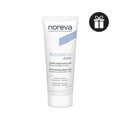 (GIẢM GIÁ 15%) Kem Cấp Nước Giúp Da Mềm Mại Noreva Aquareva Light Moisturizing Cream 24H