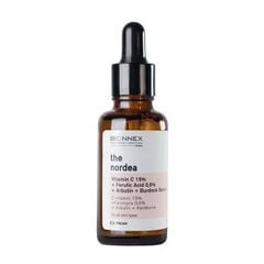 (GIẢM GIÁ 15%) Tinh Chất Dưỡng Trắng Da Bionnex The Nordea Vitamin C 15% + Ferulic Acid 0,5% + Arbutin + Burdock Serum