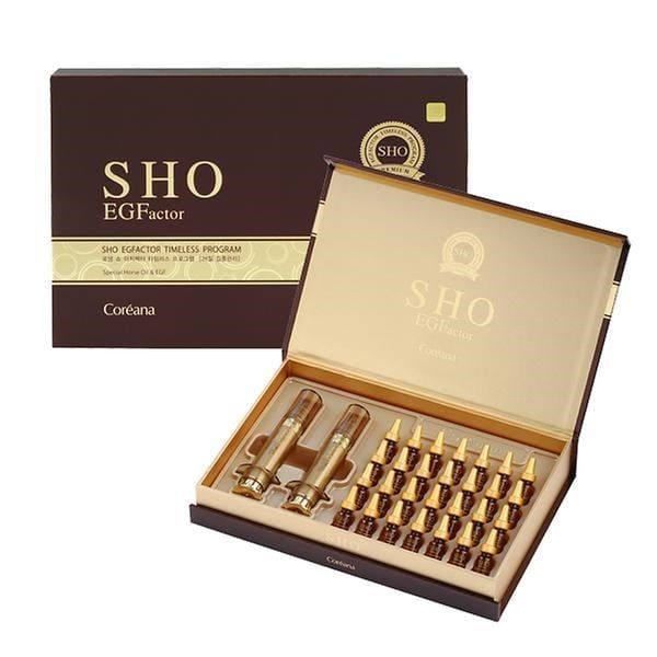 Bộ Sản Phẩm Trẻ Hóa Da Serum Sho Egfactor Timeless Program Coréana