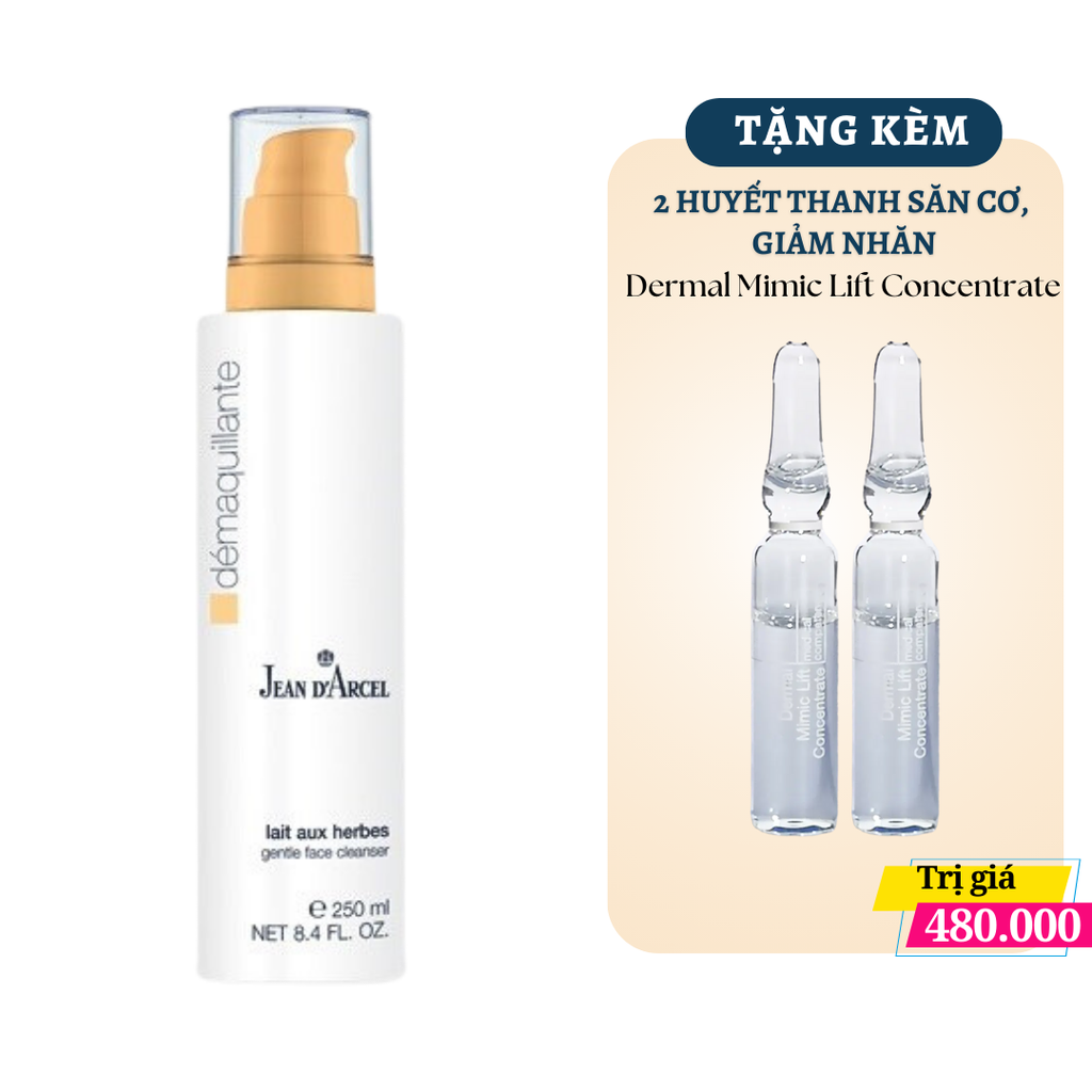 (TẶNG QUÀ) Sữa Rửa Mặt Jean D'Arcel Gentle Face Cleanser Cho Da Khô Và Da Nhạy Cảm (J05)
